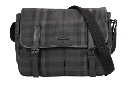 Checkered Buckle Messenger, front view
